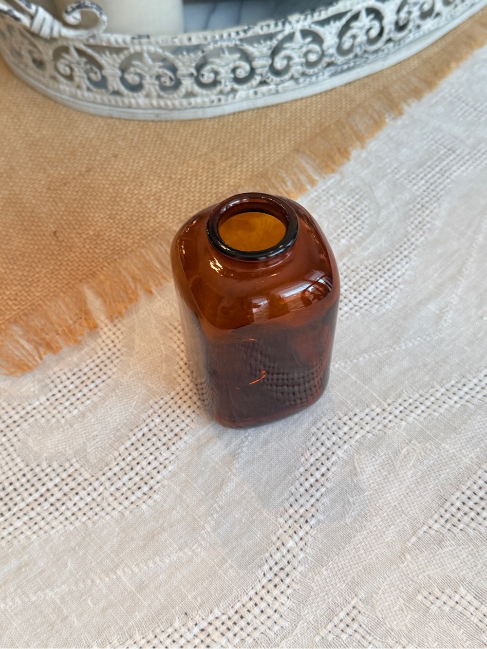 Antique 150-year-old amber snuff bottle - Picture 8 of 13